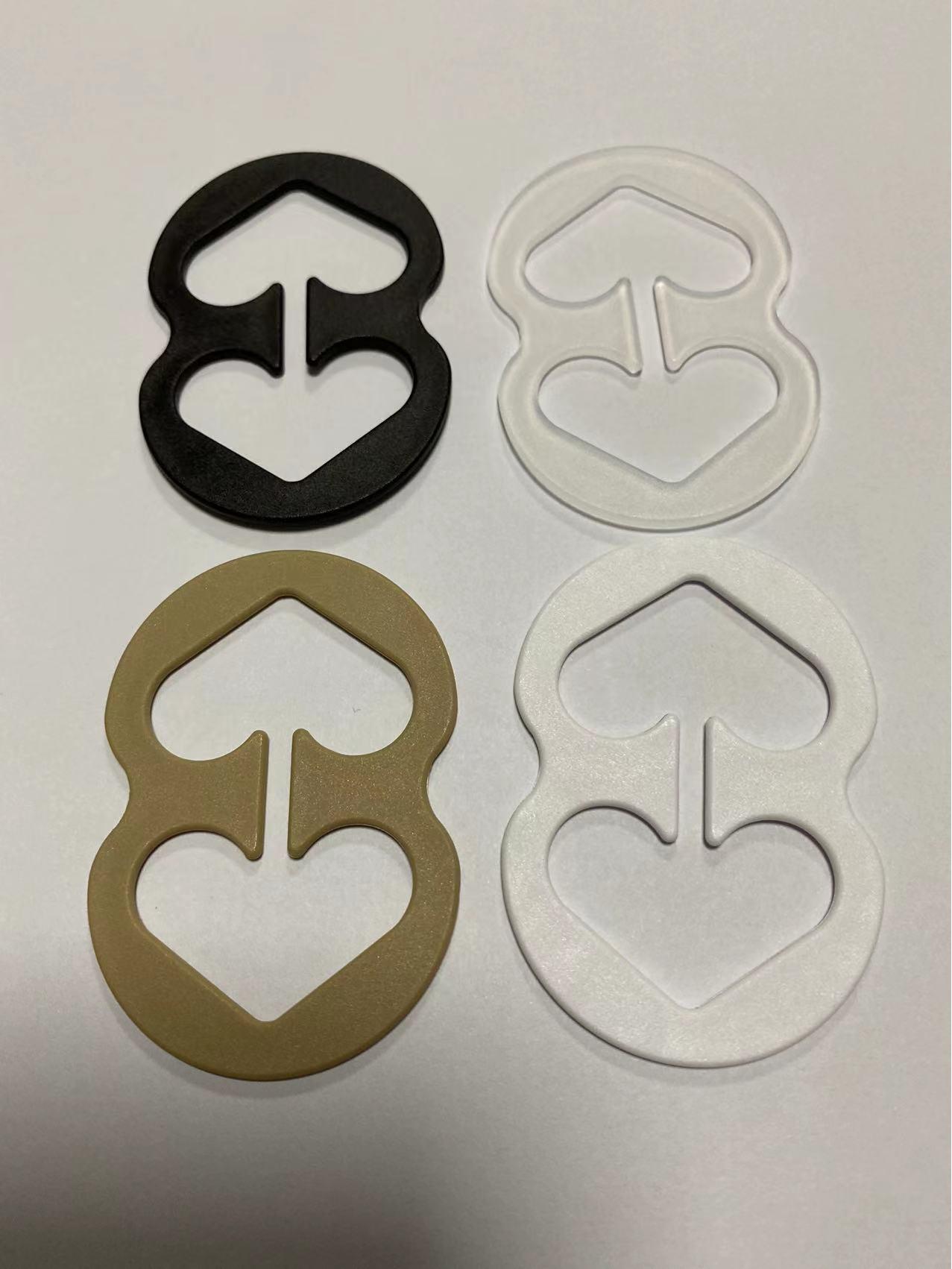 Регулируемый противоскользящий держатель бретелей бюстгальтера и задняя застежка One Size