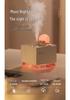 New Moon Large-Capacity Desktop Humidifier - Meteorite Design for Bedroom & Office