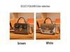 Dámská prémiová retro luxusní crossbody kabelka - evropský a americký styl, špičkový odznak, horký prodej malé kabelky