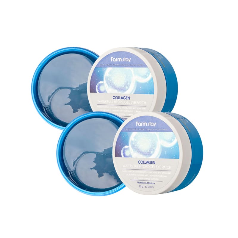 (1+1) Collagen Water Full Hydrogel Eye Patch 90g (60 Sheets)