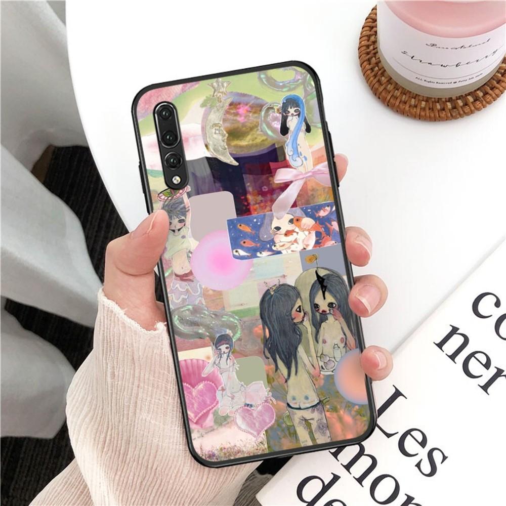 Aya Takano Phone Case For Huawei P 8 9 10 20 30 40 50 Pro Lite Psmart Honor 10 Lite 70 Mate 20lite
