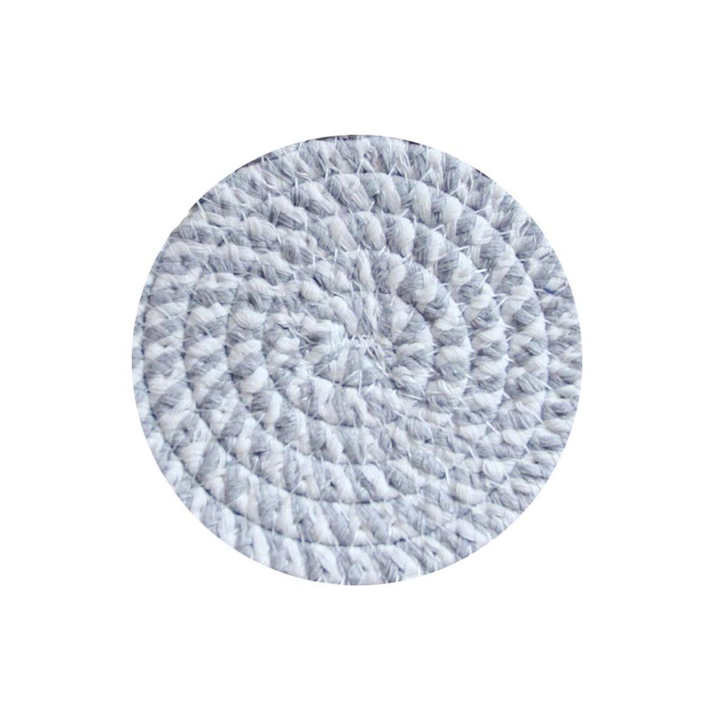 Cotton Rope Heat Insulation Table Mat & Coaster Set