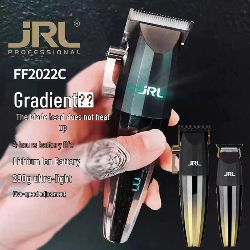 JRL 2020C Electric Hair Clipper Set: All-New Oil Head & Carving Clippers.
