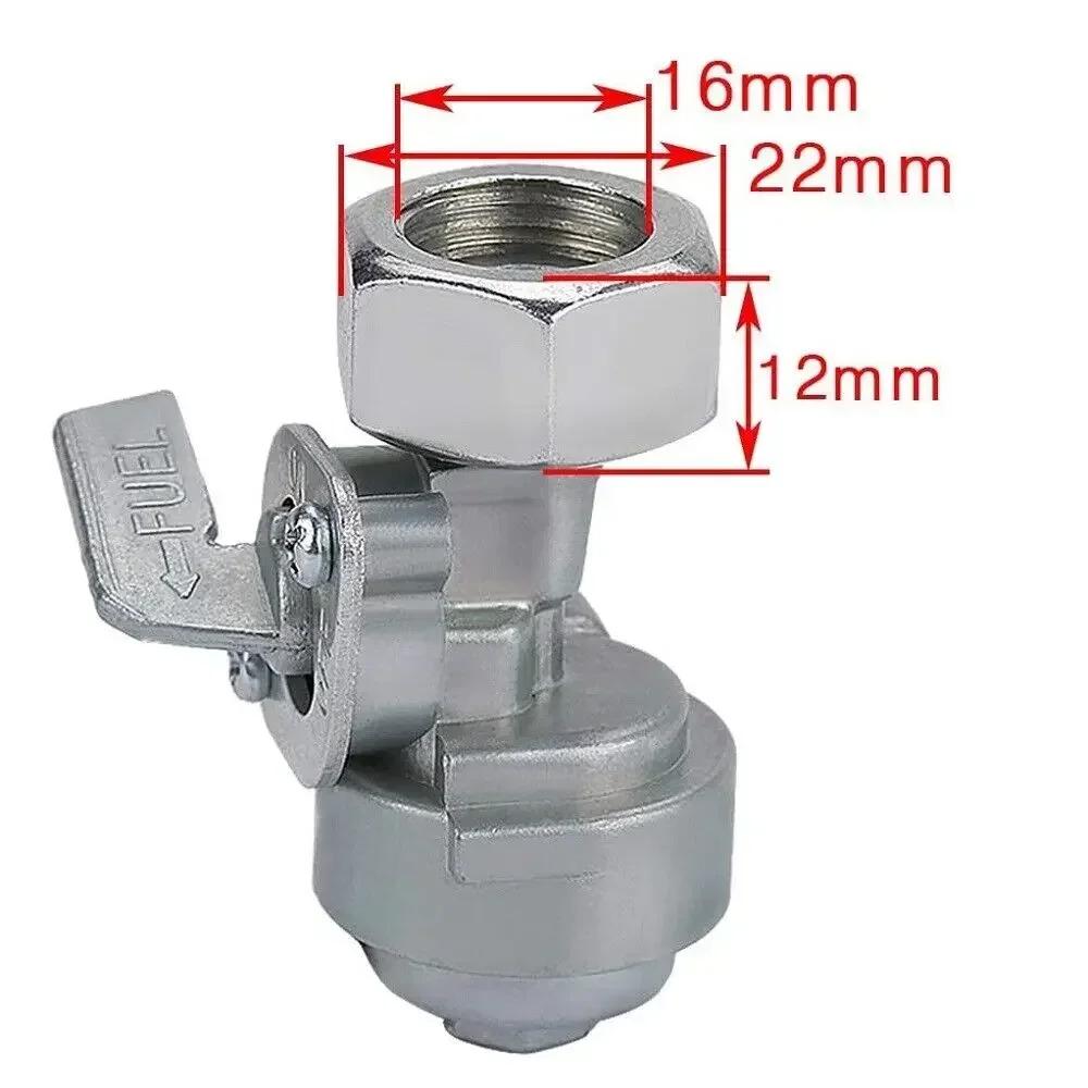 Generator Petcock Fuel Shut Off Valve For Chinese 5.5HP-16HP 168F 163CC 196CC 170F 208CC 211CC 173F 177F 182F 188F