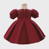 Sequin Princess Puff Sleeve Flower Girl Party Dress for Toddlers and Babies