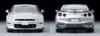 TOMYTEC Tomica Limited Vintage Neo 164 Scale LV-N350a Nissan GT-R Premium Edition 2025 Model, Silver, Finished Product, Model Number 336075