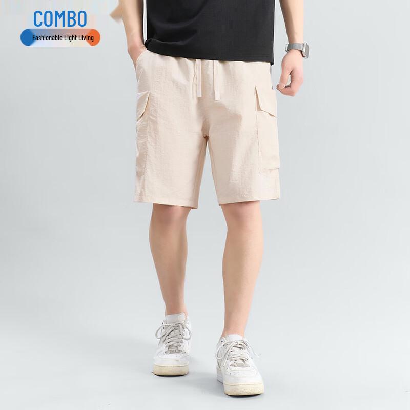 Men s Summer Lightweight Cargo Shorts XL