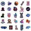 50Pcs Punk Handsome Sticker Decals Decoration For DIY Phone Notebook Suitcase Laptop Fridge Kids Stickers For Stationary