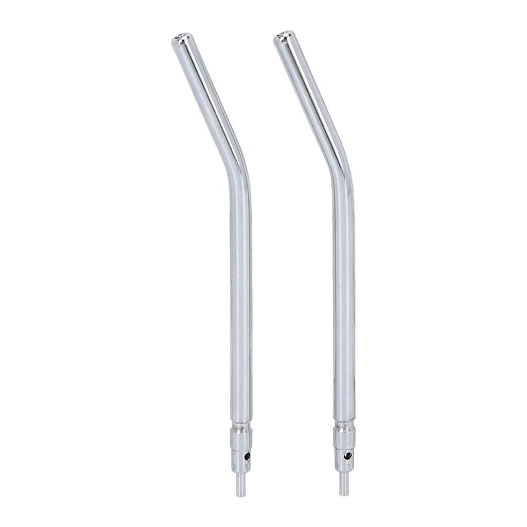 3 Way Air Water Spray Syringe Handpiece with 2 Nozzles Tips Tubes Aluminium Alloy for Dental Equipment