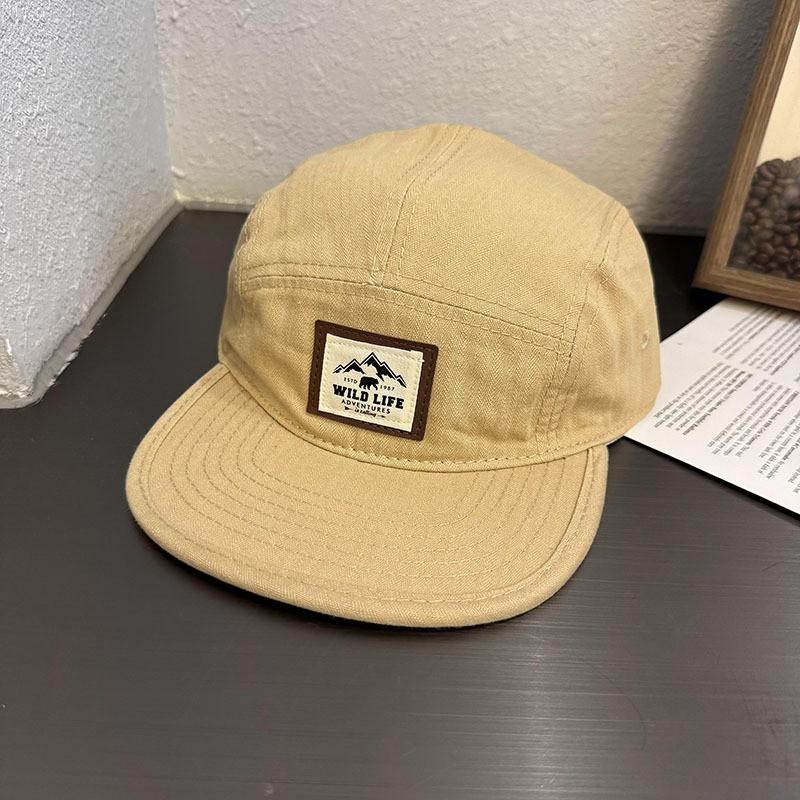 Vintage American Style Baseball Cap With Breathable Cotton For Outdoor Camping And Sun Protection