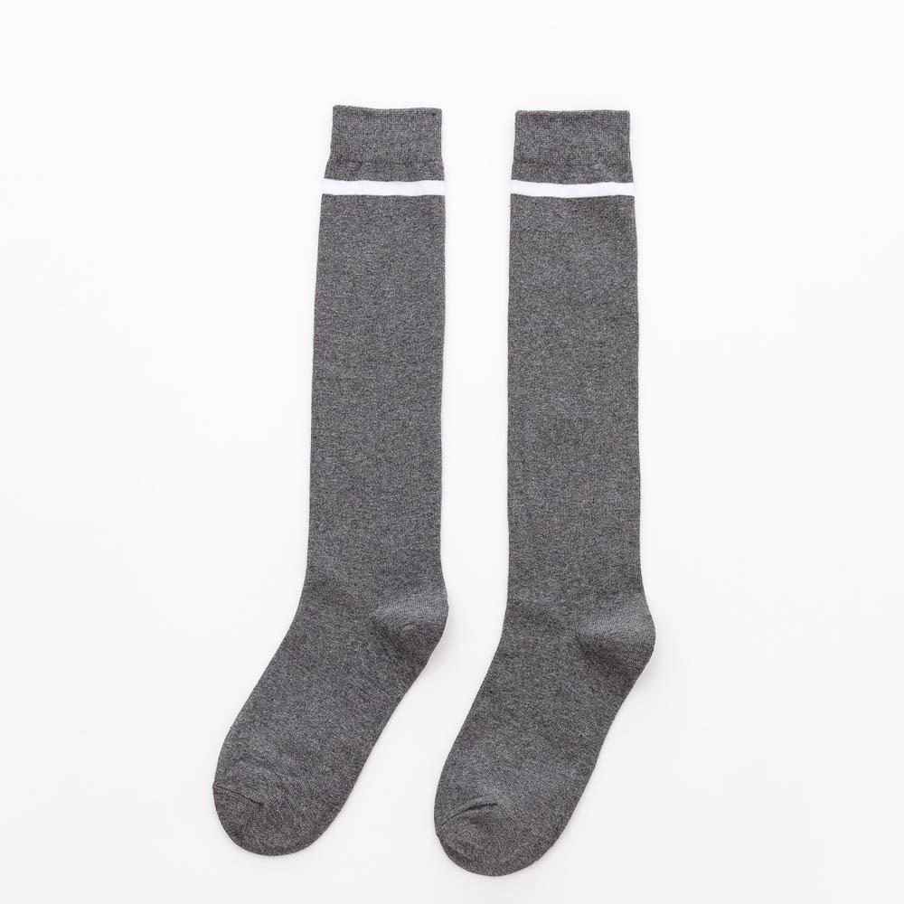 Knee-high Socks, Trendy Calf Socks, Long Stockings, Mid-calf Socks for Women In Autumn and Winter, Solid-colored High Stockings