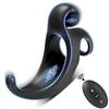 Vibrating Penis Ring Cock Ring for Men Ejaculation Delay Remote Control Penis Vibrator Perineum Stimulator Sex Toy for Men