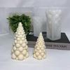 Bubble Tip Christmas Tree Candle Mold Conical Shaped Soap Mold Party Decoration   Scented