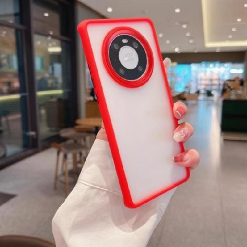Cilt Hissi Peelingli Huawei Mate60Pro Cep Telefonu Kılıfı 50 Altın Kalkan Şeffaf Mate40Pro Düşme Korumalı Kılıf