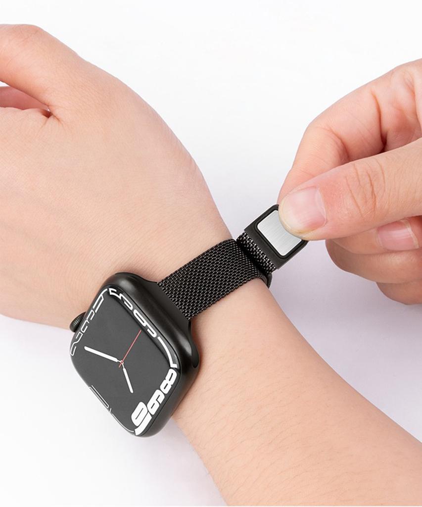 Seinteuseukoteuleondeon [Magnetic Clip] Apple Watch Mesh Band (Select 1 Of 2) / Str-Ms01