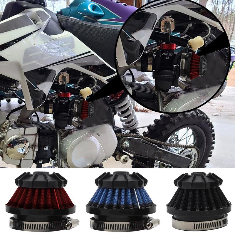 Sací filtr 35mm Oválný sací kužel Houbové hlavy Motocyklové příslušenství Kuželový Odvzdušňovač klikové skříně Karburátor Vzduchový filtr