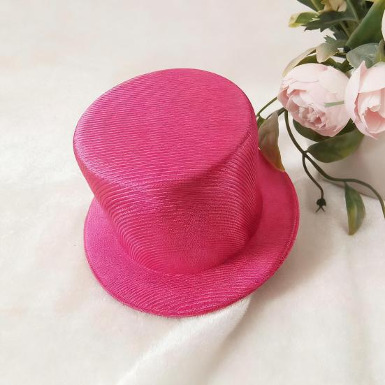 Mini Zylinder Miniatur Formhüte Partyhüte für Puppen Schneemänner DIY Basteln Weihnachten