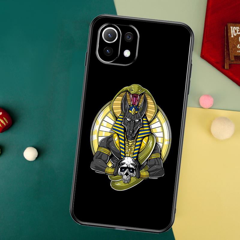 Egypt Nefertiti Anubis Ankh Case For Xiaomi 14T Pro 11T 12T 13T 13 14 15 Ultra POCO X7 Pro X3 X5 X6 M6 F5 F6 Pro Cover