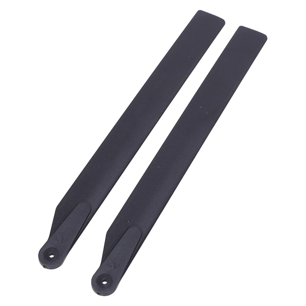 RC Helicopter Main Rotor Blades Lightweight Propeller Spare Parts Stable Flight Easy Installation Black