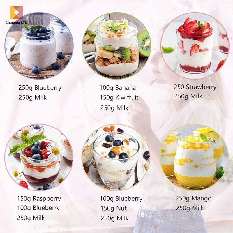 1400ML Yogurt and Dessert Maker: Make Stir-fried Ice Cream, Milkshakes, Pudding, and Jam at Home