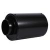 Universal Car 3  Carbon Fibre Cold Air Filter Feed Enclosed Intake Induction Pipe Hose Kit