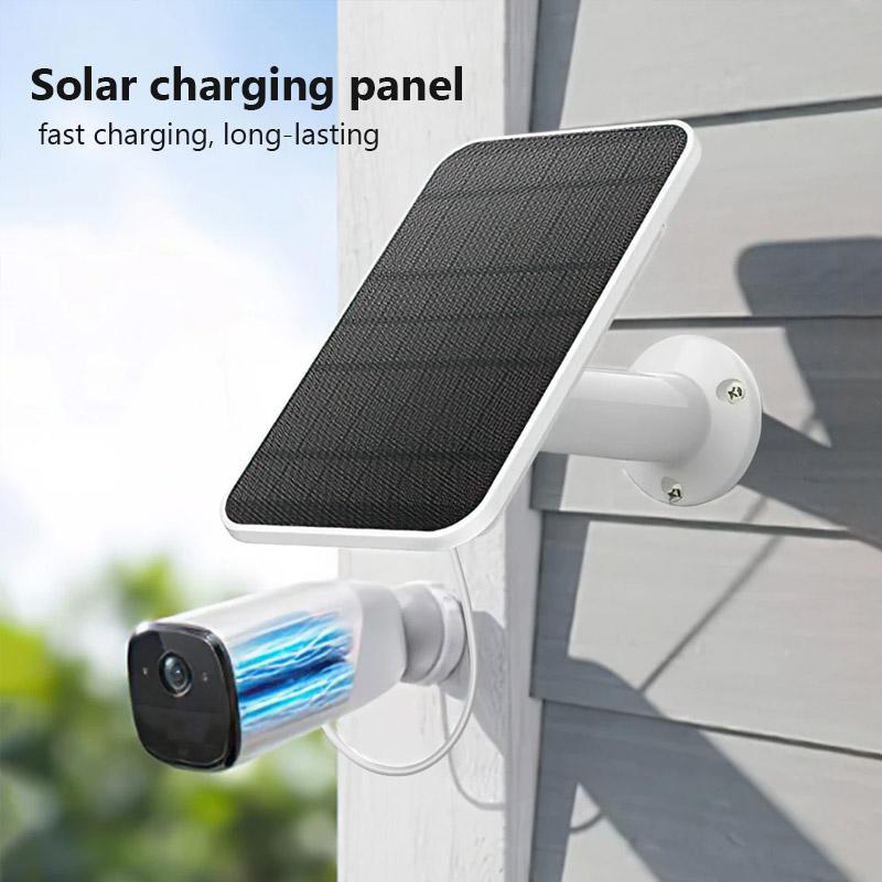 10W 5V Solar Panel Micro Type-C Outdoor Solar Cells Charger Solar Panels for Security Camera Small Home Light System