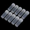 100Pcs 5Ml Plastic Test Tubes Screw Cap Bottles For School Chemistry Supplies
