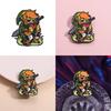Eyecatching Zombie Cartoon Character Brooch Pin With Durable Metal Design For Everyday Use