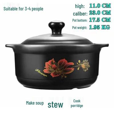 Versatile Ceramic Casserole Pot