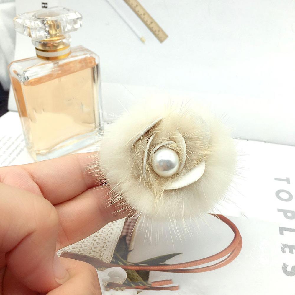 19CM Brooch Handmade Clothing Accessory Satin Large Flower Lapel Pin French Ornamental Pin