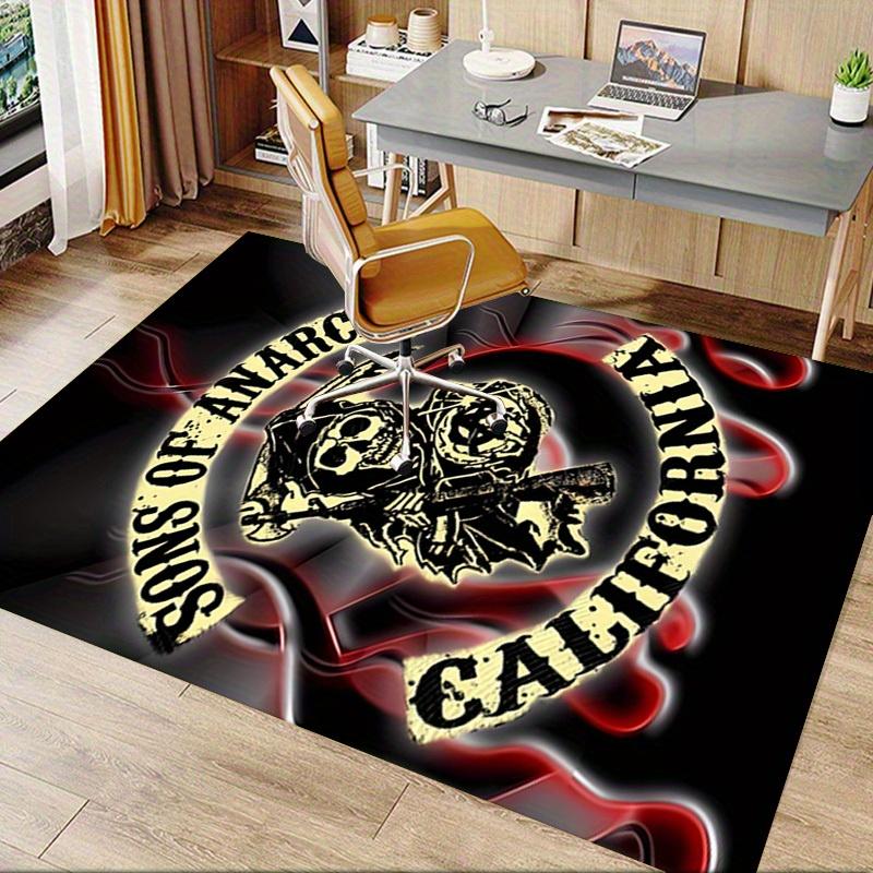 1pc Sons of Anarchy,Reaper,California Office Carpet Soft Polyester Non slip Machine Washable Indoor