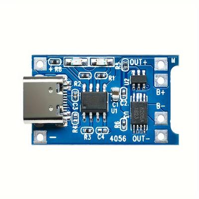 Type-C USB 18650 Lithium Battery Charger Board With Protection 5V 1A