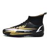 New Football Shoes, Boys' High-top Long Nails, Young and Middle School Students' Competition Training Shoes, Large Size.