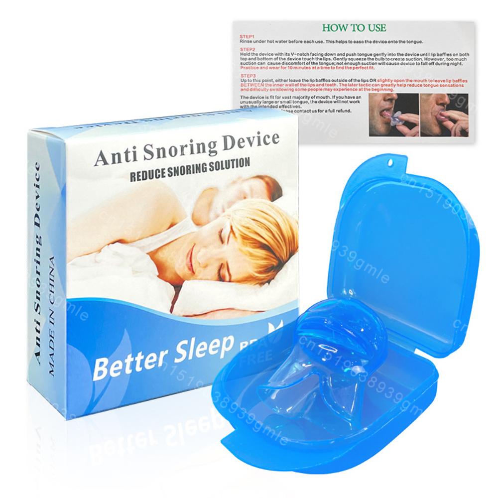 

Силиконовое устройство для удержания языка против храпа, улучшающее сон и дыхание, ночная капа, помощь, здравоохранение, решение против храпа, фиксатор языка