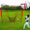 Portable 7*7FT Children Baseball Practicing Net Kid Training Equipment with Bag