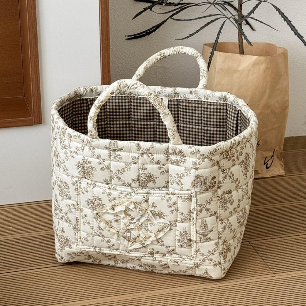 Boho Large Storage Basket Portable Foldable Laundry Baskets Multi-Use Lightweight Kids Laundry Hamper for Clothes Toys