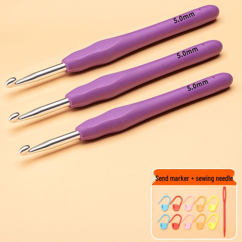 Handmade Crochet Tool Set: Yarn, Hooks & Knitting Doll