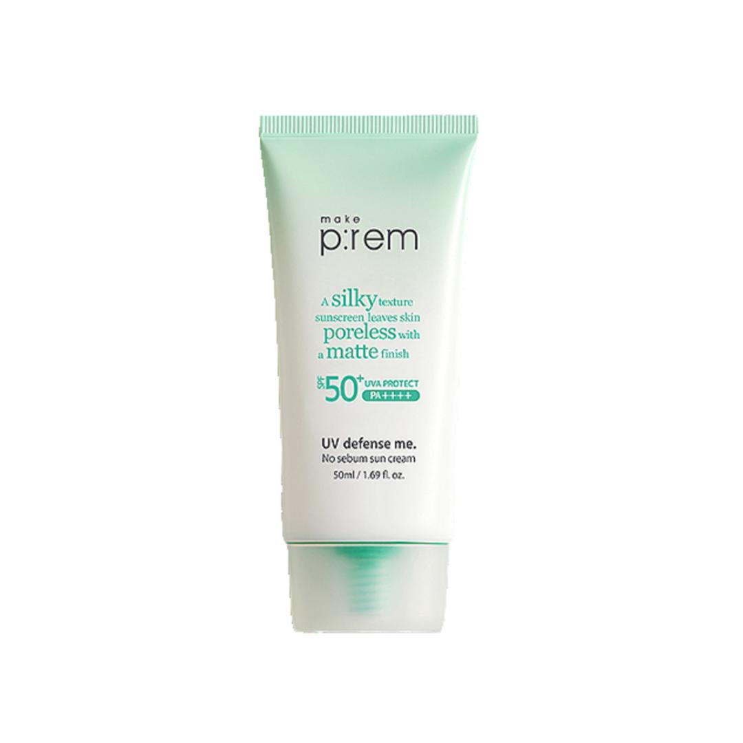 [Make P:rem] UV Defence Me No sebum Sun screen 50ml / Sun cream 50ml x 1