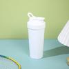 Shaker Cup: Women's Protein Meal Replacement, Fitness Sports Bottle with Scale & Mixing Ball.
