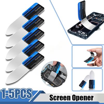 1-5 Adet Paslanmaz Çelik Bıçak Yumuşak İnce Kaldıraç Spudger Cep Telefonu Tablet Ekran Pil Açma Aletleri Samsung IPhone IPad Açıcı İçin