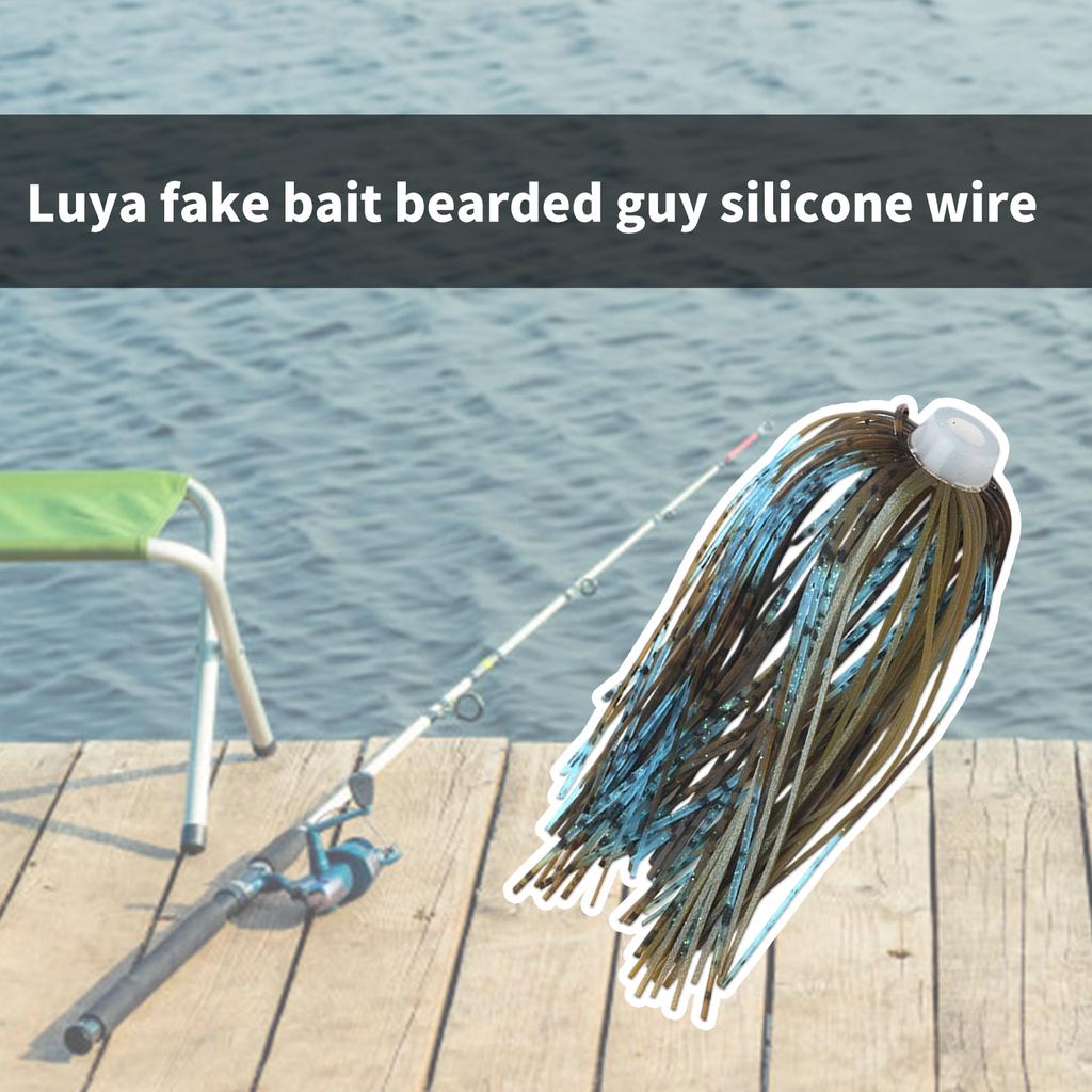 5 sztuk Przynęty Jigowe Woblery Spinnerbait Spódniczki 88 Nitek Silikonowe Spódniczki do Jiga Miękkie Spódniczki Parasolowe Akcesoria do Wędkowania