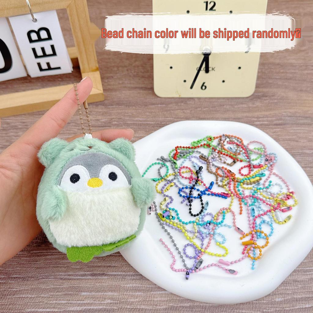 Cute Penguin Plush Keychain - Soft Stuffed Animal Pendant for Wedding Gifts or Toss.