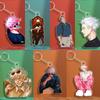 Acrylic Key Buckle for Jjk Kento Nanami Satoru Gojo Kugisaki Nobara Self-Made Anime Cartoons Student Backpack Pendant Key Chain