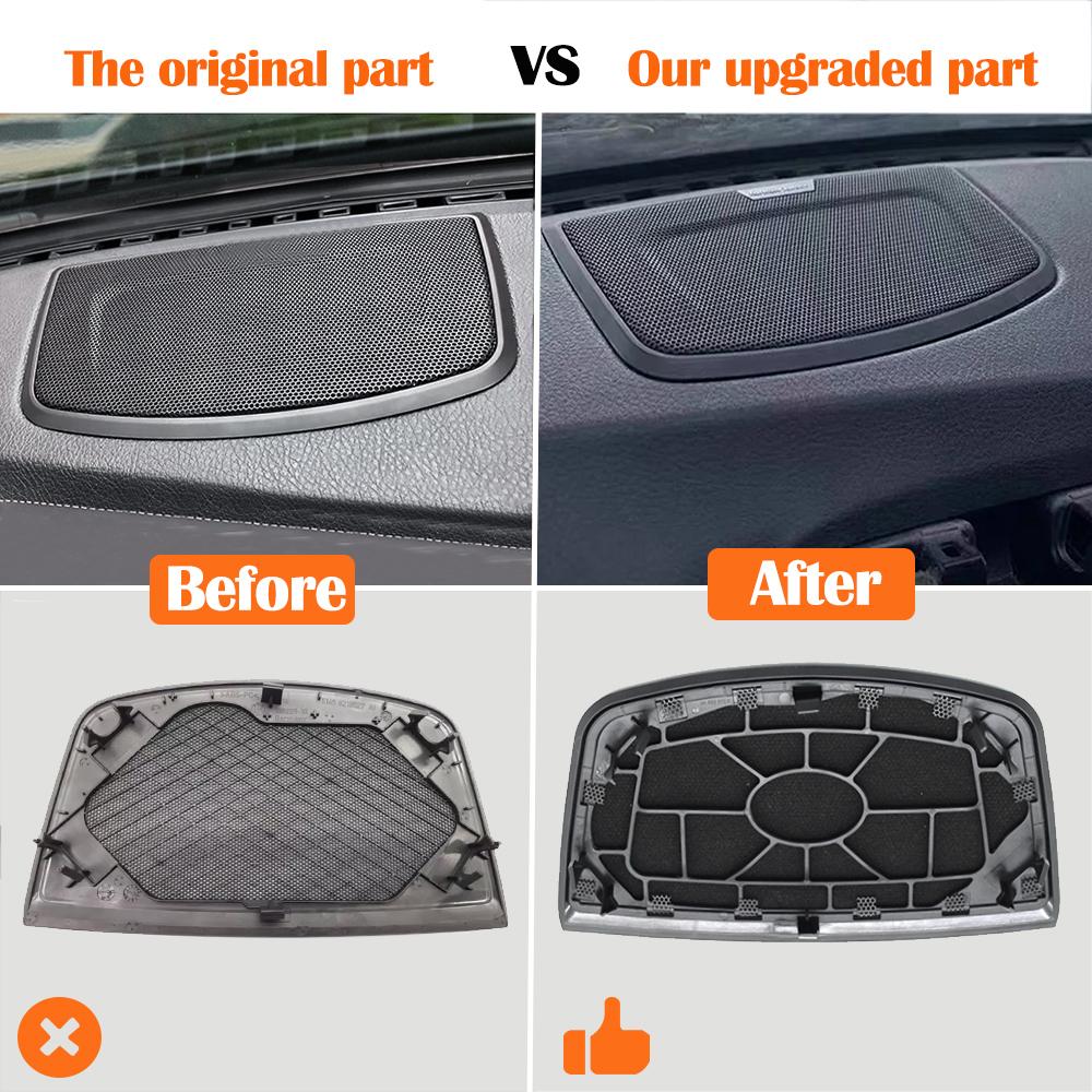 Auto Mittelkonsole Instrumentenbrett Lautsprecher Armaturenbrett Lautsprecherabdeckung Gitter für BMW 3er 4er Serie F30 F31 F32 F33 F34 F36 F82