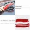 2x Hood Hinge Decoration Cover Trim Kit for Jeep Wrangler JL JLU 18+/JT 20+ Red