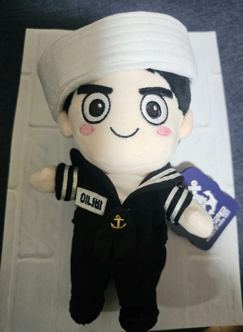 

[USED] Sailor suit plush toy, Navy version