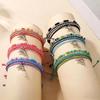 Neues Boho Schildkröten-Charme Geflochtenes Armband Mehrfarbig Verstellbare Schnur Geflochtene Armbänder Für Frauen Sommer Strand Tägliche Wear Schmuck