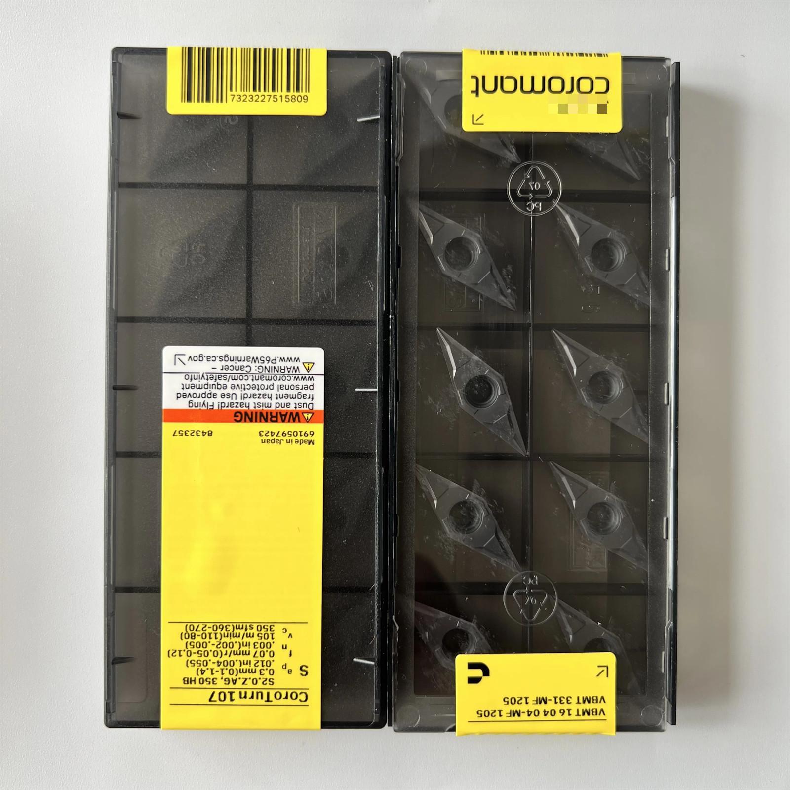 

VBMT160404-MF 1205 / Industrial indexable Carbide Inserts 10 Pcs