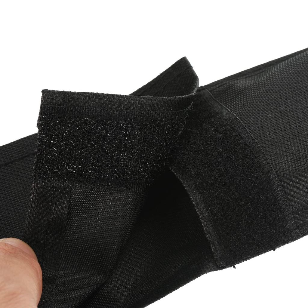 PATIKIL 81cm Long Pool Cue Case, Billiard Pool Cue Stick Carrying Case Bag, Billiard Pool Stick Storage Bag for 1/2 Billiard Cue Sticks, Black