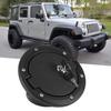 Fuel Tank Cap, Qiilu with Lock Fit for Jeep Wrangler JK 4 Door 2